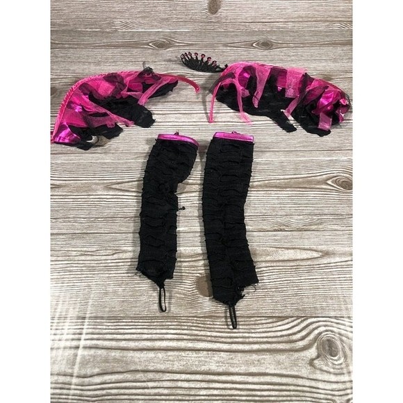 Feisty Fairy girls halloween costume size Medium 8-10 - Picture 6 of 7